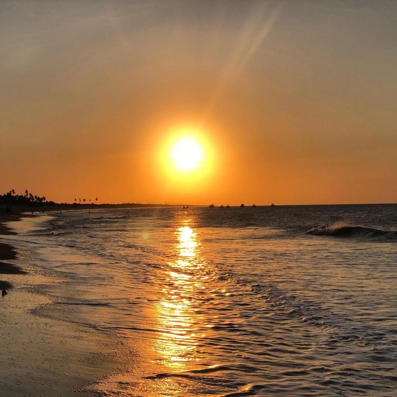 Pousada Recanto Da Praia Sao Miguel do Gostoso Bagian luar foto